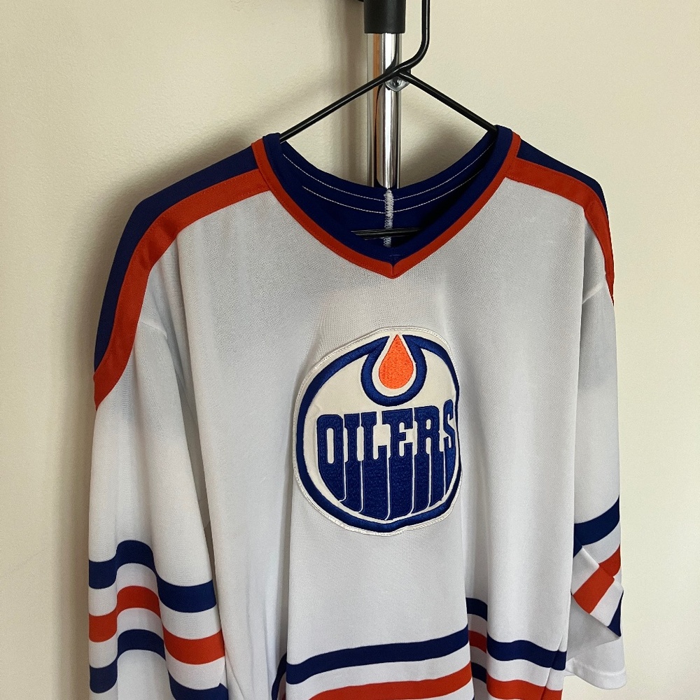 Edmonton Oilers hockey jersey - Large - Vintage, CCM, 80’s